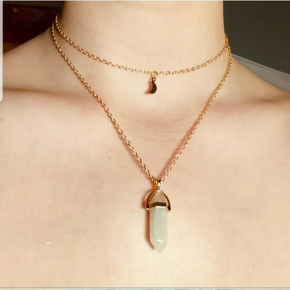 ☆Karina☆ Layered Pendant necklace - Picture 1 of 3